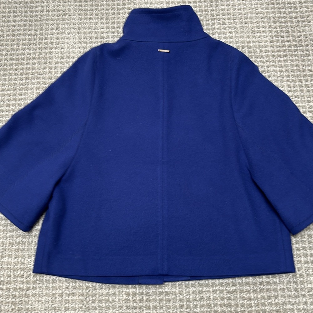 NWOT Chico’s Eggplant Jacket. Black Label - Picture 6 of 8